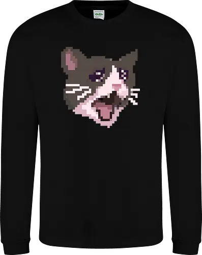 Pixel Angry Cat