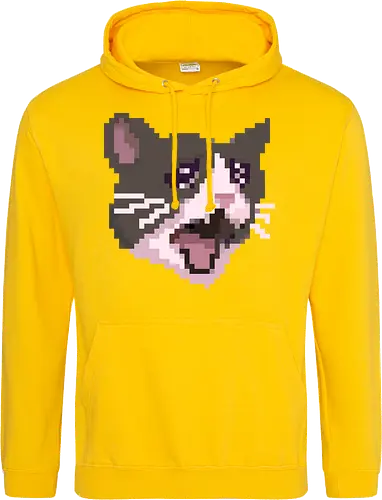 Pixel Angry Cat