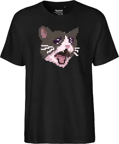 Pixel Angry Cat