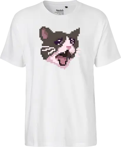 Pixel Angry Cat