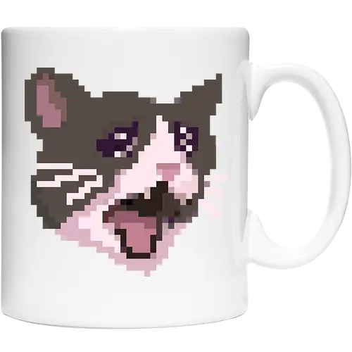 Pixel Angry Cat
