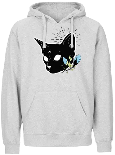 Holy Cat No 2 - cat, katze - Fairtrade Hoodie