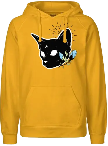 Holy Cat No 2 - cat, katze - Fairtrade Hoodie