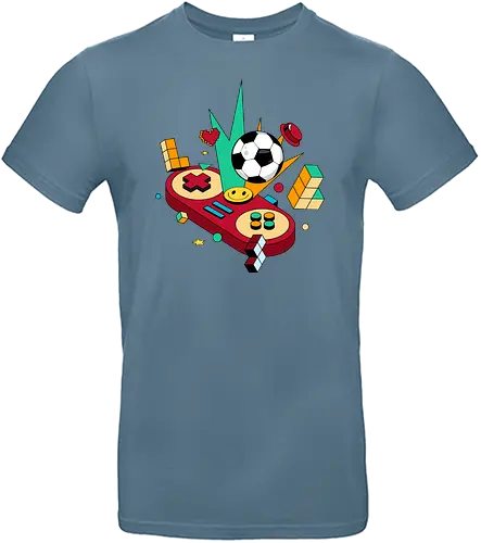 Gamers retro world No 1 - gaming, retro - Standard T-Shirt