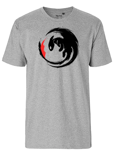 Draconic Saviour - dragon, tame, drache, zähmen - Fairtrade T-Shirt