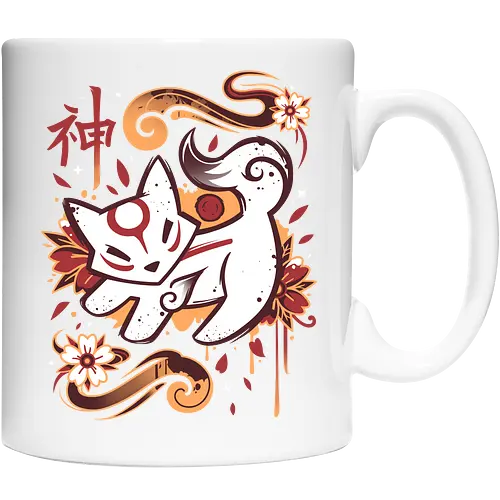 Floral Wolf Spirit