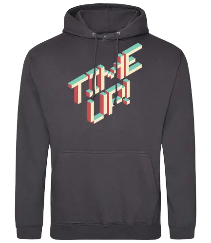Time up - time, times up, zeit - Standard Hoodie