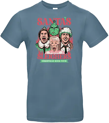 Santa's Sleighers - Santa, christmas, Kevin, clark, grinch, weihnachten, elf - Standard T-Shirt