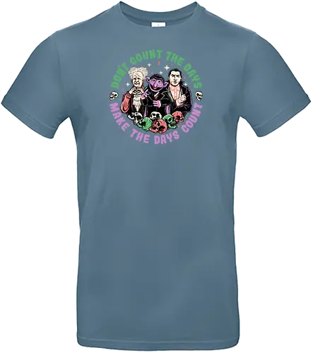 Make ch day count! - dracula, vampir, zahl, zählen, graf - Standard T-Shirt