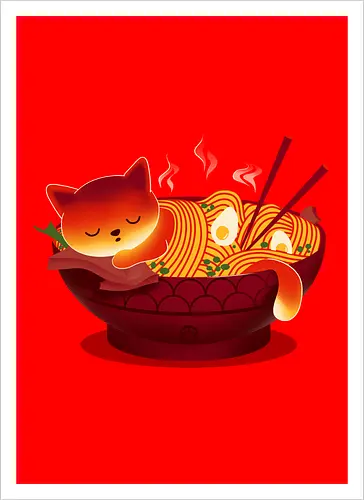 Ramen Cat