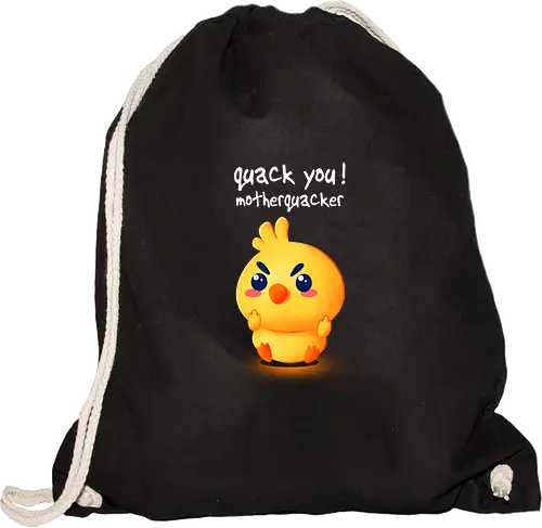 The angry little duck