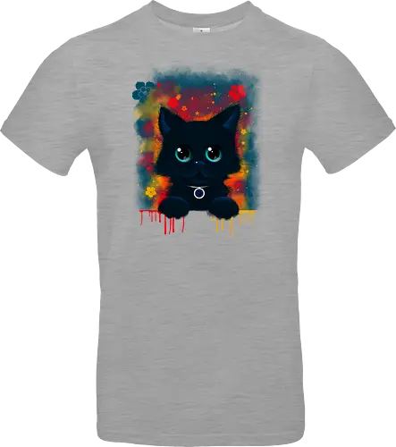 Cute colorful cat