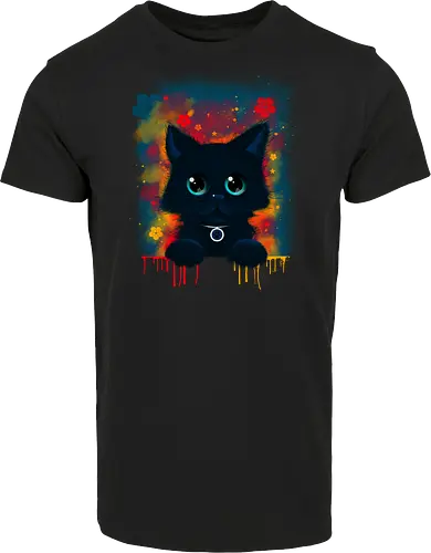 Cute colorful cat