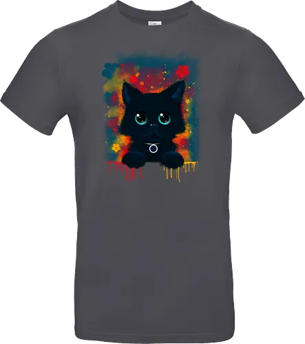 Cute colorful cat