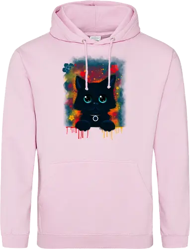 Cute colorful cat