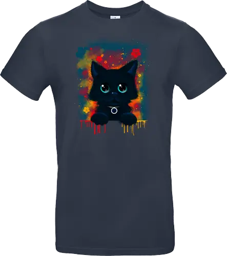 Cute colorful cat