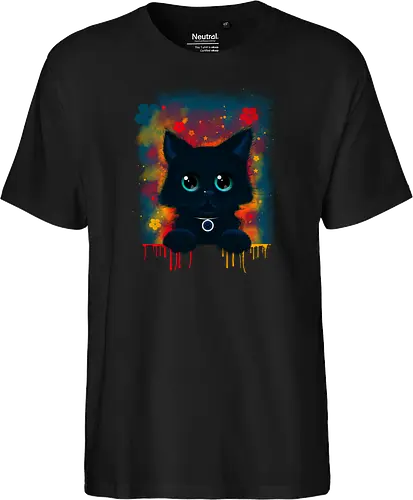 Cute colorful cat