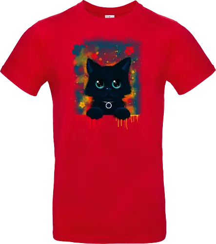 Cute colorful cat