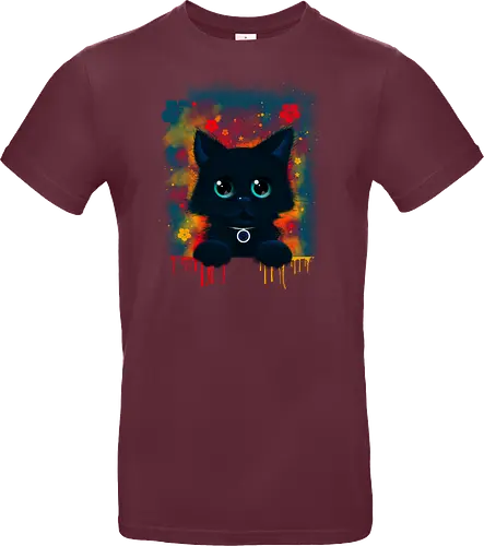 Cute colorful cat