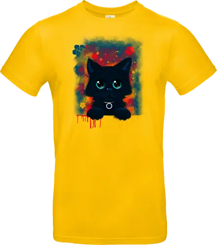 Cute colorful cat