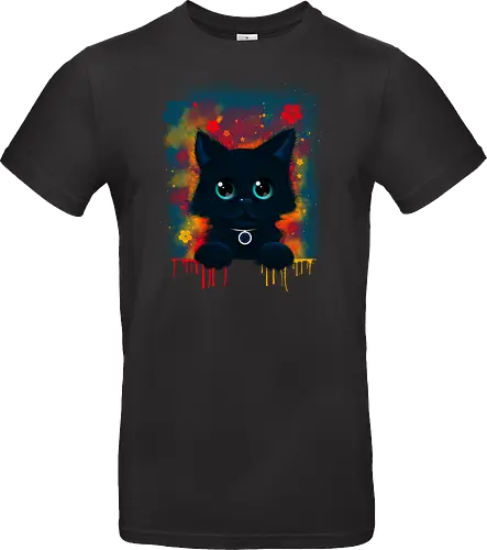 Cute colorful cat