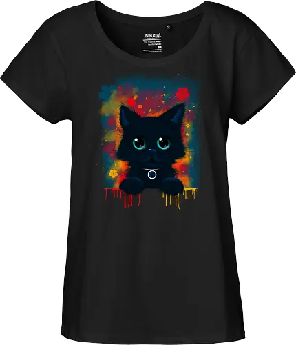 Cute colorful cat