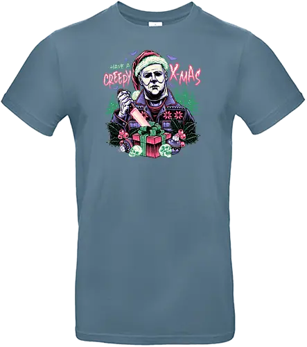 Creepy Christmas - christmas, weihnachten, creepy - Standard T-Shirt