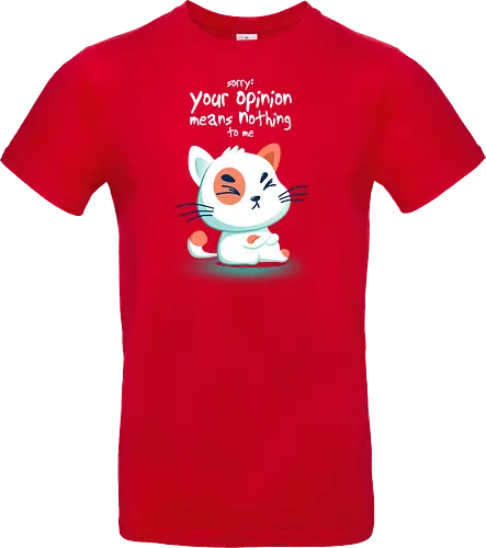 Your opinon means nothing