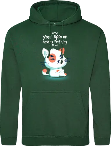 Your opinon means nothing