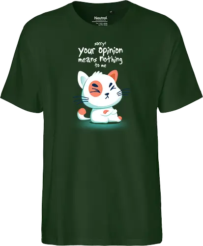 Your opinon means nothing