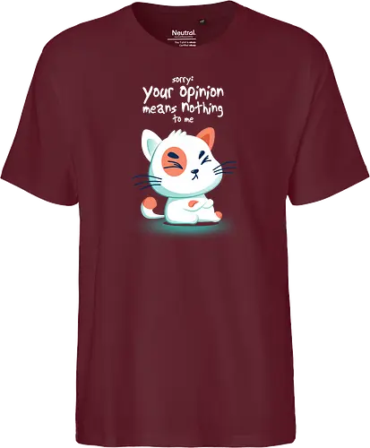 Your opinon means nothing
