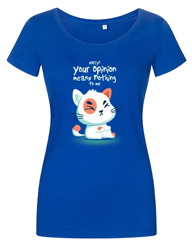 Your opinon means nothing