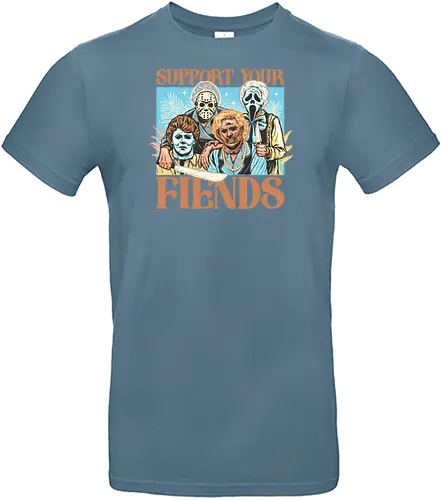Support Your Fiends - friend, fiend, golden, girls, mashup - Standard T-Shirt