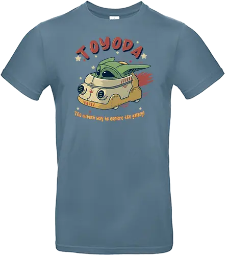 Cute Alien - space opera, roadtrip, car - Standard T-Shirt