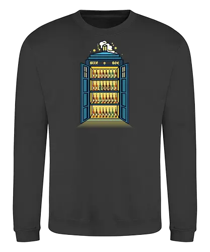 Beer Box - tardis, bier, beer, Fridge, Doctor - Sweatshirt