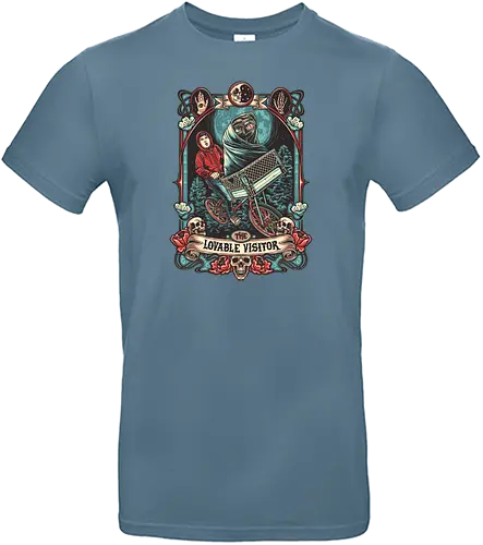 The Lovable visitor - alien, retro, movie, 80s - Standard T-Shirt