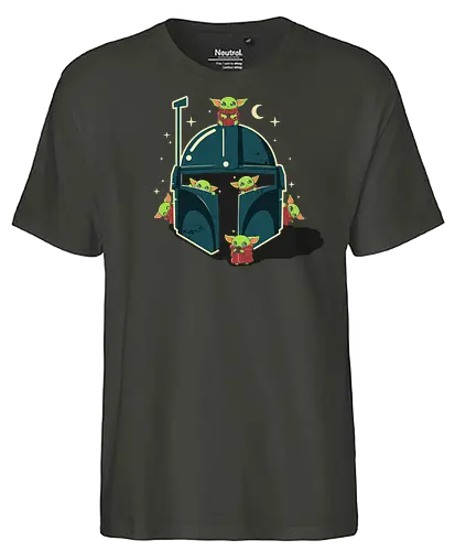 Safe House - space opera, bounty hunter, alien - Fairtrade T-Shirt