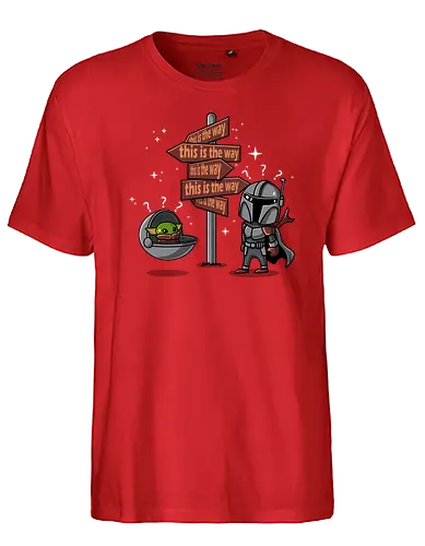 Which is the Way? - space opera, alien - Fairtrade T-Shirt