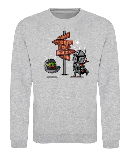 Which is the Way? - space opera, alien - Sweatshirt