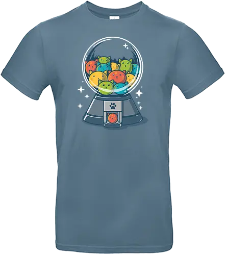 Candy Cat Machine - cat, katze, Capsule, gacha - Standard T-Shirt