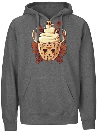 Pumpkin Slay Spice - Pumpkin Spice, PSL, slayer, slasher, horror, jason - Fairtrade Hoodie