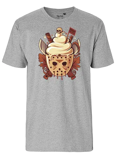 Pumpkin Slay Spice - Pumpkin Spice, PSL, slayer, slasher, horror, jason - Fairtrade T-Shirt