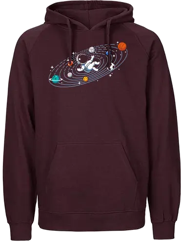 Sports Orbit - space, astronaut, orbit - Fairtrade Hoodie