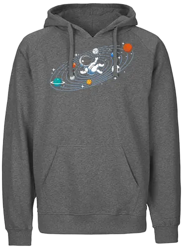 Sports Orbit - space, astronaut, orbit - Fairtrade Hoodie
