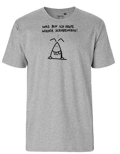 Schabenfroh - klaartoons - Fairtrade T-Shirt
