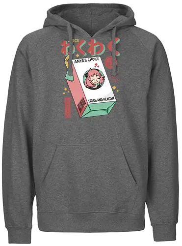 Waku-Waku Juice - Spy, family, anya, anime, manga - Fairtrade Hoodie