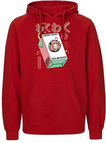 Waku-Waku Juice - Spy, family, anya, anime, manga - Fairtrade Hoodie