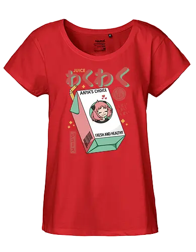 Waku-Waku Juice - Spy, family, anya, anime, manga - Fairtrade Girl Shirt