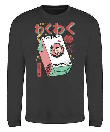 Waku-Waku Juice - Spy, family, anya, anime, manga - Sweatshirt