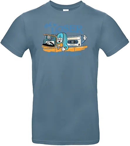 Old Tech Job - retro, Diskette, Cassette, Loser - Standard T-Shirt